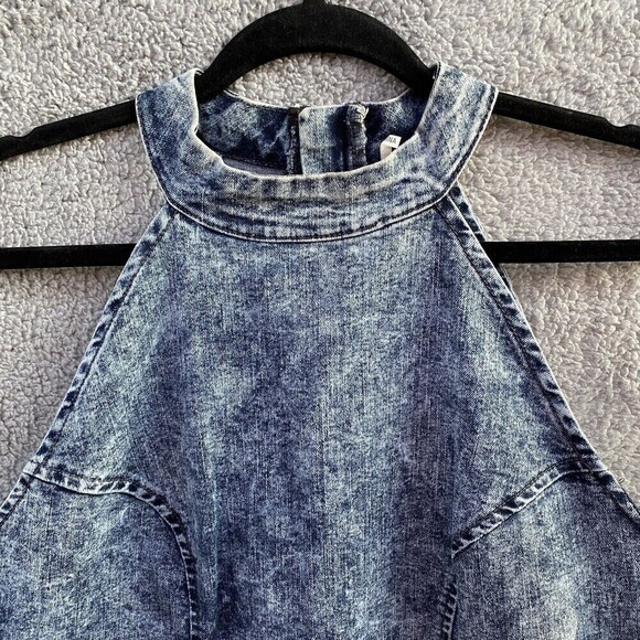 Denim Blue Midi Dress - Picture 2 of 6